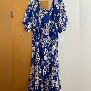 Summer Eliza J Floral Maxi Dress